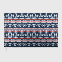 Флаг 3D Knitted Christmas Pattern