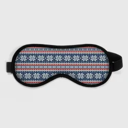 Маска для сна 3D Knitted Christmas Pattern