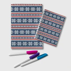 Блокнот Knitted Christmas Pattern