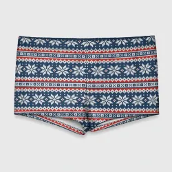 Мужские купальные плавки 3D Knitted Christmas Pattern