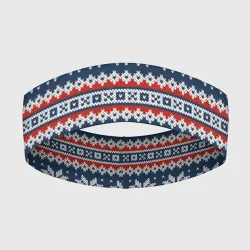 Повязка на голову 3D Knitted Christmas Pattern