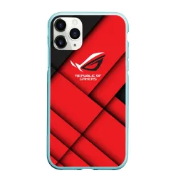 Чехол для iPhone 11 Pro Max матовый ROG - republic of gamers