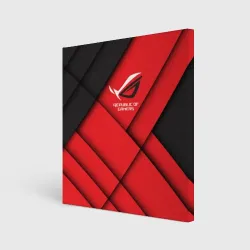 Холст квадратный ROG - republic of gamers