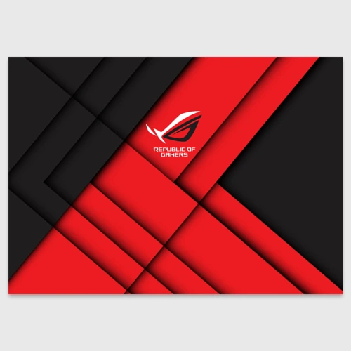 Поздравительная открытка ROG - republic of gamers