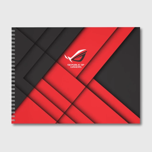 Альбом для рисования ROG - republic of gamers