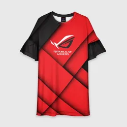 Детское платье 3D ROG - republic of gamers