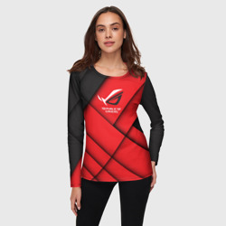 Женский лонгслив 3D ROG - republic of gamers - фото 2