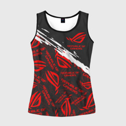 Женская майка 3D Republic of gamers ASUS ROG