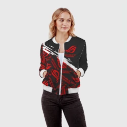 Женский бомбер 3D Republic of gamers ASUS ROG - фото 2