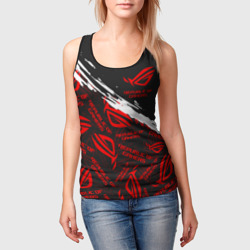 Женская майка 3D Republic of gamers ASUS ROG - фото 2