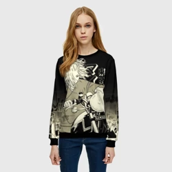 Женский свитшот 3D Токийские мстители: Майки на мотоцикле - фото 2