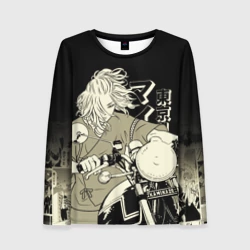Женский лонгслив 3D Токийские мстители: Майки на мотоцикле