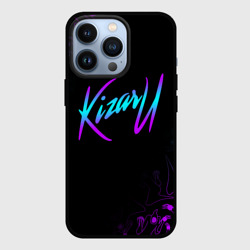 Чехол для iPhone 13 Pro Кизару неон лого Kizaru neon