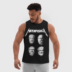 Мужская спортивная майка 3D Metafisica метафизика - фото 2