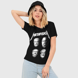 Женская футболка 3D Slim Metafisica метафизика - фото 2