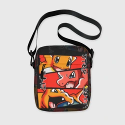 Сумка через плечо 3D Рыжий дракон Покемоны Чармандер