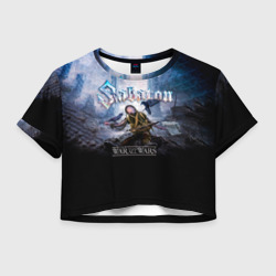 Женская футболка Crop-top 3D The War to End All Wars - Sabaton