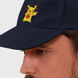 Бейсболка Пикачу и сердечко Pokenon Pikachu love