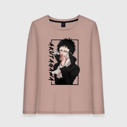 Женский лонгслив хлопок Рюноске Акутагава Великий из бродячих псов