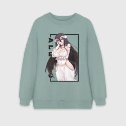 Женский свитшот oversize без начеса хлопок Альбедо | Albedo | Повелитель