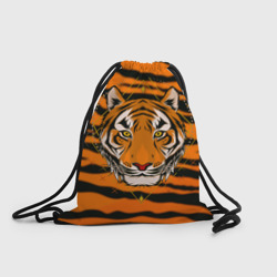 Рюкзак-мешок 3D Тигр настоящий хищник