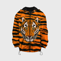 Детская куртка 3D Тигр настоящий хищник