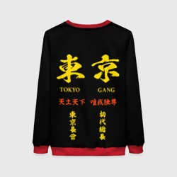 Женский свитшот 3D Форма Токийские мстители тосва