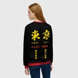 Женский свитшот 3D Форма Токийские мстители тосва - фото 2