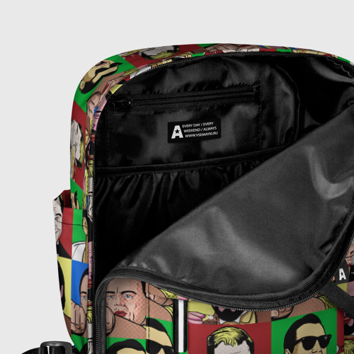 Женский рюкзак 3D Легенда Ди Каприо разные образы - фото 6