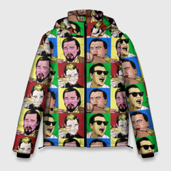 Мужская зимняя куртка 3D Легенда Ди Каприо разные образы