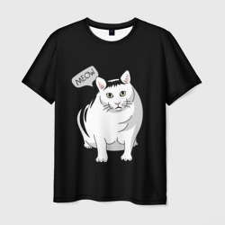 Кот Бендер мем – Мужская футболка 3D с принтом купить со скидкой в -26%