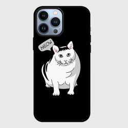 Чехол для iPhone 13 Pro Max Кот Бендер мем