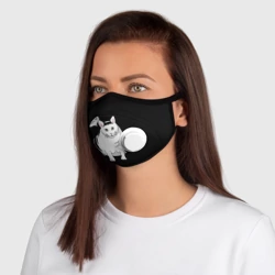 Маска из неопрена Кот Бендер мем - фото 2