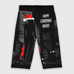 Велосипедки 3D Happy Christmas night girl