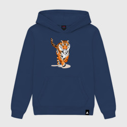 Женская толстовка хлопок Властный хозяин джунглей