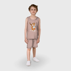 Детская пижама с шортами хлопок Властный хозяин джунглей - фото 2