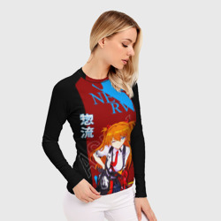 Женский рашгард 3D Милая Аска ленгли в юбке - фото 2