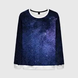 Мужской свитшот 3D Night sky