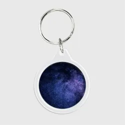 Брелок круглый Night sky
