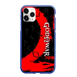 Чехол для iPhone 11 Pro Max матовый God of war символ Кратоса
