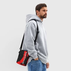 Сумка через плечо 3D God of war символ Кратоса - фото 2