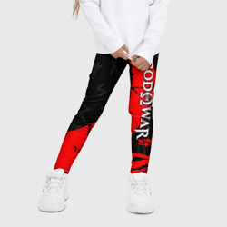 Детские леггинсы 3D God of war символ Кратоса - фото 2