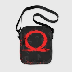 Сумка через плечо 3D God of war Cratos logo