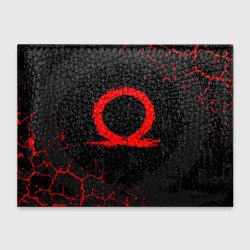 Обложка для студенческого билета God of war Cratos logo