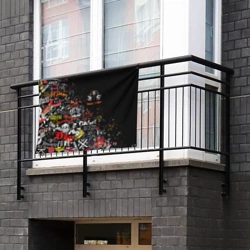 Флаг-баннер Король и Шут лого рок групп - фото 2