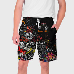 Мужские шорты 3D Король и Шут лого рок групп