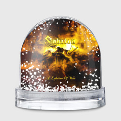 Игрушка Снежный шар A Lifetime of War - Sabaton