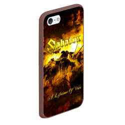 Чехол для iPhone 5/5S матовый A Lifetime of War - Sabaton - фото 2