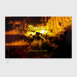 Флаг 3D A Lifetime of War - Sabaton