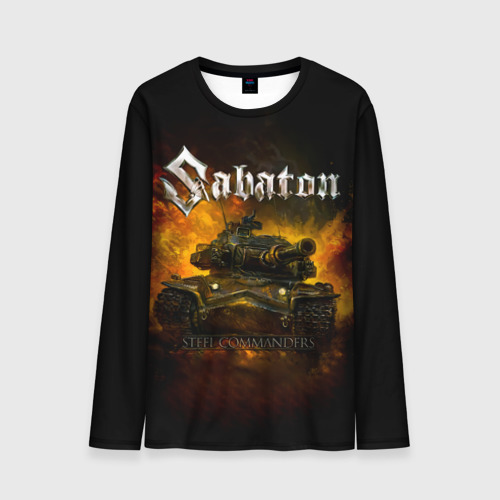 Мужской лонгслив 3D Sabaton - Steel Commanders, цвет 3D печать